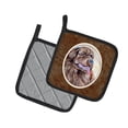 thumbnail image 2 of Carolines Treasures 7119PTHD Newfoundland Pair of Pot Holders  7.5HX7.5W multicolor, 2 of 3