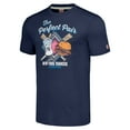 thumbnail image 2 of Unisex MLB x Guy Fieri-s Flavortown  Navy New York Yankees Tri-Blend T-Shirt, 2 of 3
