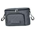 thumbnail image 3 of Bolsa organizadora Hugo para cochecito de bebé gris con correa y gran capacidad, 3 of 9