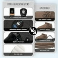 thumbnail image 2 of SAVIOR HEAT Heated Slippers with App Control, 7.4V Electric Foot Warmer for Men & Women, Heated Shoes for Winter Home, 2 of 11