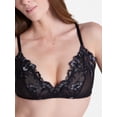 thumbnail image 4 of Joyspun Women's Embroidery Bralette, Sizes XS-XXXL, 4 of 5