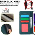 thumbnail image 5 of Allytechgroup Wallet Case for Apple iPhone 8 Plus/ 7 Plus,  Retro [1 Zipper Pocket + 6 Cards Slots] Hand Wrist Shoulder Strap Stand Shockproof iPhone 8 Plus/ 7 Plus Cover Case for Girls Women, Green, 5 of 10