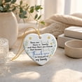 thumbnail image 7 of Heart Acrylic Ornament Keepsake Gift, Friendship Hanging Decor, Christmas Tree Birthday Thanksgiving Holiday Home Decor Pendant, Sentimental Gift For Best Friend, 7 of 7