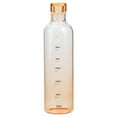 thumbnail image 1 of DEBGFS Sports Water Bottle Portable Glass Bottle Transparent Water Bottle with Scale Stylish Water Bottle, 1 of 6