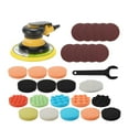 thumbnail image 2 of 6 Inch 150MM Power Buffer Polisher, Non Vacuum Pneumatic Air Sander Polishing Machine For Car Paint Care And Rust Removal ,Easy to Use, 2 of 7