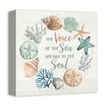 thumbnail image 2 of Creative Products Voice Of The Sea Wreath 12 x 12 Canvas Wall Art, 2 of 5