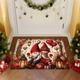 thumbnail image 3 of YIMEIS Flannel printed Christmas kitchen decorative mats, kitchen mats, bathroom mats, door mats, carpets, durable Valentine's Day Romantic Elves 15.7'' x 23.6''+19.7'' x 31.5''+17.7'' x 47.2'', 3 of 10