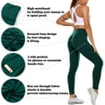 thumbnail image 5 of VASLANDA Women Scrunch Butt Leggings High Waist Yoga Pants with Pockets Tummy Control Workout Running 4 Way Stretch Yoga Leggings, 5 of 6