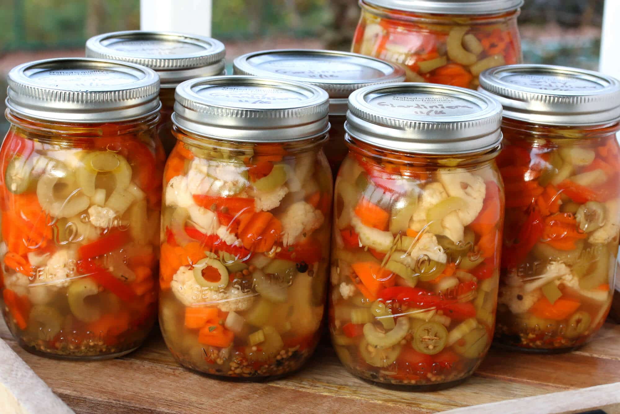 Sun Of Italy Giardiniera Hot 32 OZ (Pack of 12)