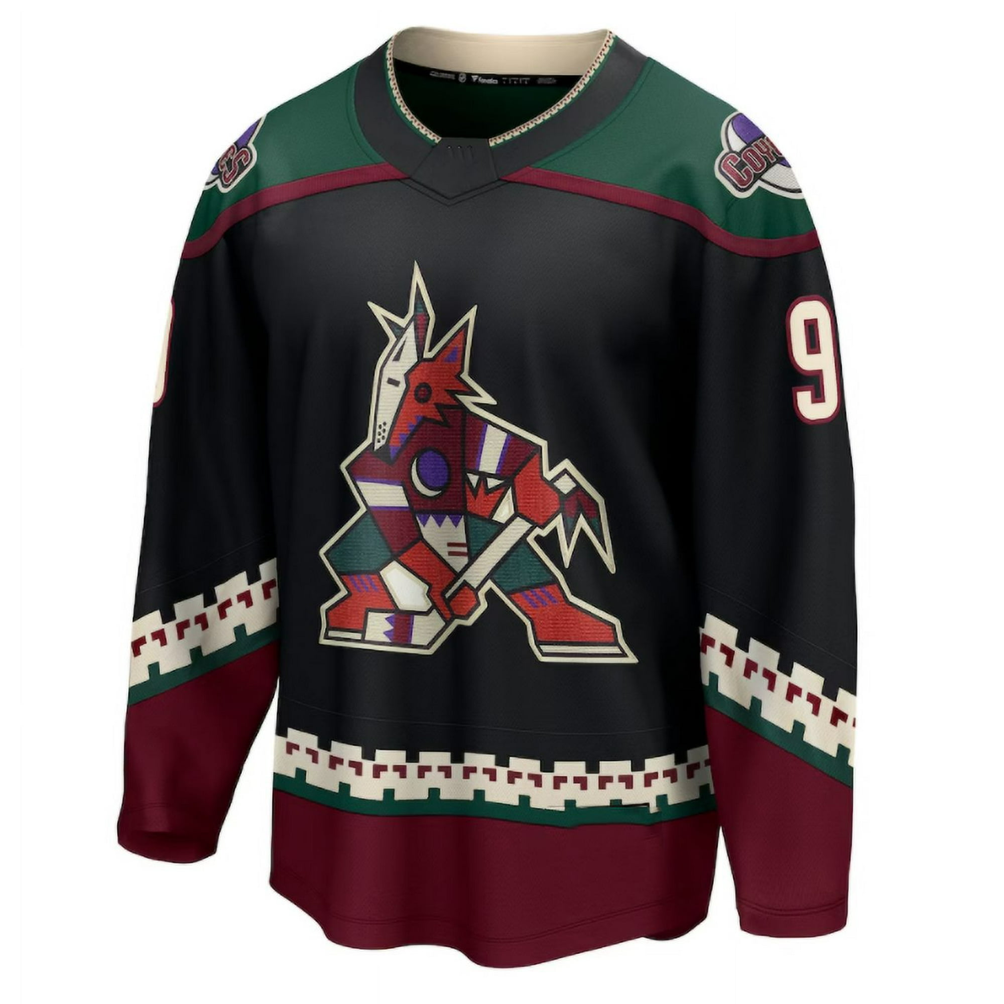 Men Women Hockey Jersey Arizona Coyotes KELLER 9# VALIMAKI