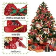 thumbnail image 3 of 6 Pack Christmas Tree Bows,Linen Bowknot Wreath Bow with Jingle Bells for Christmas Garland Tree, Crafts, Wrapping, Wreath Xmas Hanging Ornaments Decor, 3 of 9