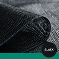 thumbnail image 4 of Coolaroo 30% UV Sun Block Shade Fabric Roll for Gardening, 6' x 15'; Black, 4 of 5