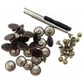 thumbnail image 3 of Rongfmy 4x25 Set 17mm Jeans Buttons No Sew Repair Replacement Tack Buttons DIY Crafts, 3 of 9