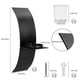 thumbnail image 2 of Set Of 2 Modern Art Metal Black Wall Candle Sconces,metallic Wall Mounted Wall Candle Hold, 2 of 4