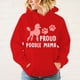 thumbnail image 3 of Nuevas sudaderas con capucha de manga larga con estampado de perro y mamá caniche para el día de la madre, informales, a la moda, para invierno y otoño para mujer, 3 of 5