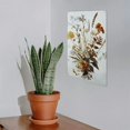 thumbnail image 7 of JEUXUS Iron Art Wall Hanging 8*12in Flowers Vase Still Life 8x12in, 7 of 7