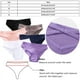 thumbnail image 4 of Gibobby Bikini elástico algodón Calzoncillos Patchwork Color Ropa interior Bragas Bikini Sólido Calzoncillos para mujer Bragas Regalo de Navidad 1 pieza Calzoncillos de algodó(Vino， XL), 4 of 4
