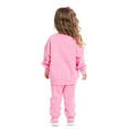 thumbnail image 6 of Barbie Toddler Girls Graphic Sweatshirt and Joggers Set, 2-Piece, Sizes 12M-5T, 6 of 10