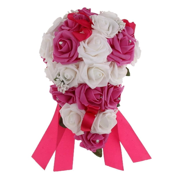 1 Pieza Ramo de ermosa de Espuma para Damas de Honor para Decoraciones para Hogar, Librería, Tienda de , H Macarena Boda