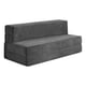 thumbnail image 1 of Sofá Cama Memory Foam Plegable Matrimonial 190 X 135 X 14 Cm Color Gris Oscuro Diseño De La Tela Liso SelectShop, 1 of 5
