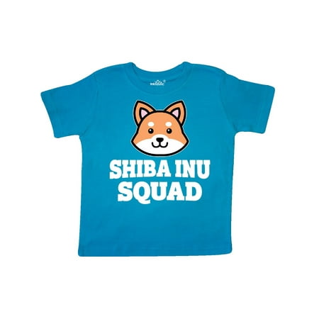 

Inktastic Dog Shiba Inu Squad Gift Toddler Boy or Toddler Girl T-Shirt