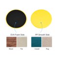 thumbnail image 4 of Unique Bargains Exercise Core Sliders, Dual-Sided Glider Discs & 5 Resistance Bands & Cloth Bag, Yellow, 4 of 7