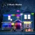 thumbnail image 5 of AuraLED Permanent LED Indoor / Outdoor Christmas Lights, 50ft. Remote Controlled LED Outdoor Lights, 5 of 8