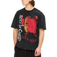 thumbnail image 2 of Alice In Music Chains T-Shirt Graphique Vintage en Coton Col Rond Rétro Décontracté, 2 of 6