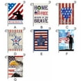thumbnail image 3 of Crowdstage American Garden Flag Outdoor Logo, 12 "x 18" Polyester Flag Commemorating The Patriotic Army On July 4, Greeting Card, Used For Outdoor Home Decoration Of Terrace Lawn, 3 of 9