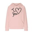 thumbnail image 3 of WEAIXIMIUNG Striped Sweatshirt Women 3X New Fall/Winter Adjustable Hoodie with Pockets and Print/Graphic Pattern, 3 of 3