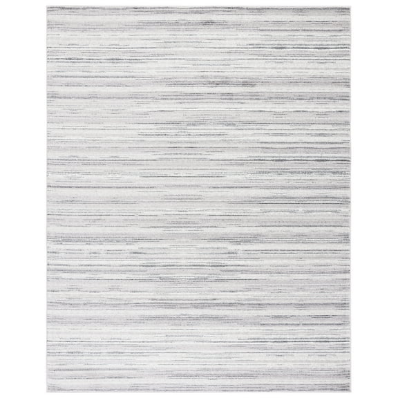SAFAVIEH Skyler Orval Striped Area Rug, Ivory/Grey, 8' x 10'