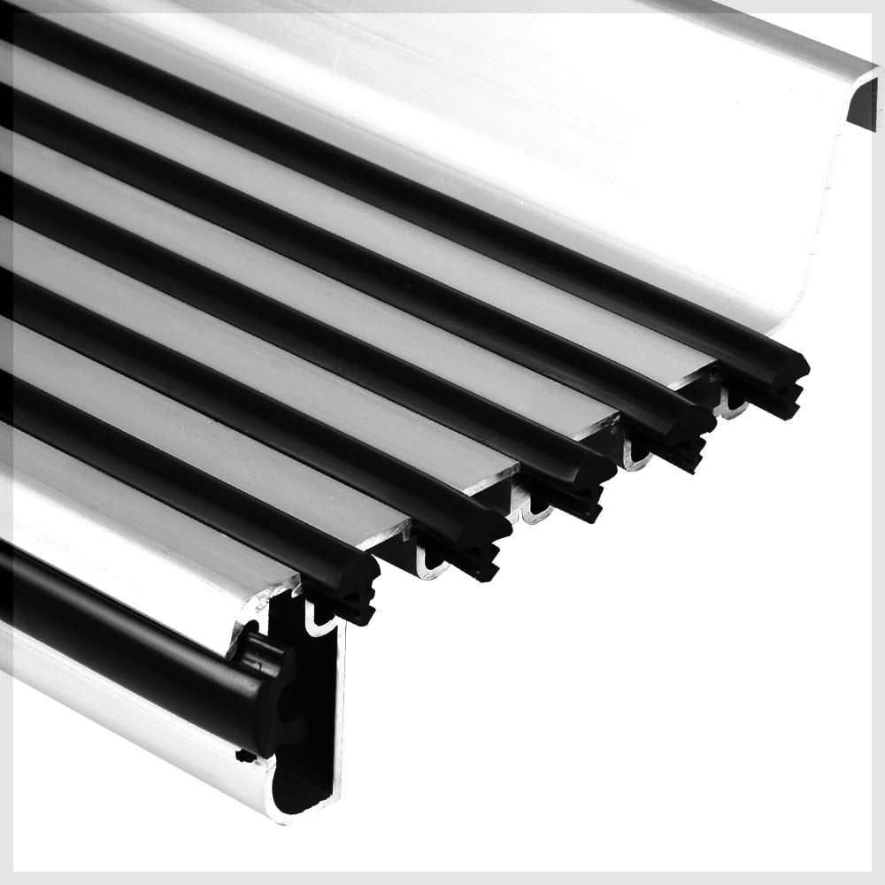 DNA Motoring For 07-18 Toyota Tundra Crew Cab LED Light 5.25" Wide Side Step Nerf Bar Running Boards