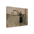 thumbnail image 2 of Trademark Fine Art 'Gust of wind' Canvas Art by George Breitner, 2 of 3