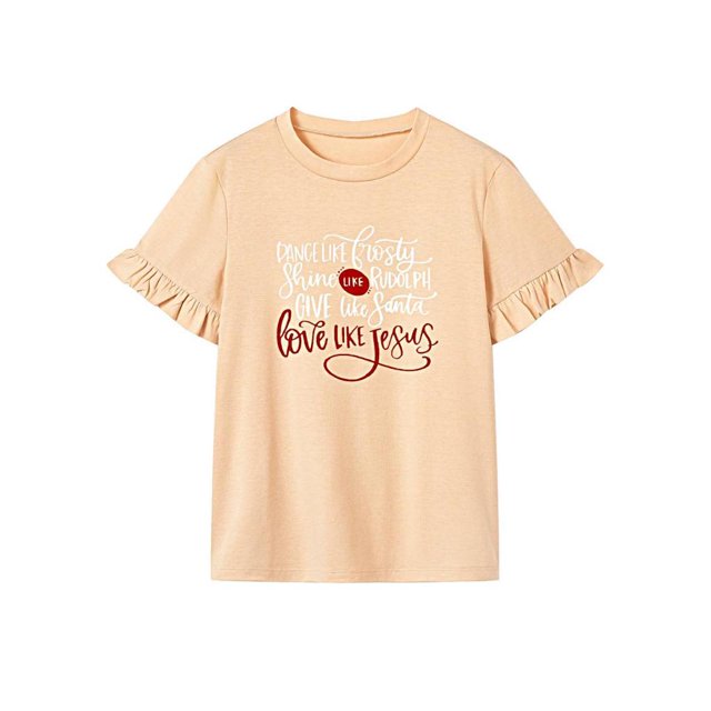 Camiseta de mujer elegante y suave, camiseta básica para ir de compras, senderismo, oficina L