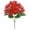Red, variant on Artificial Morning Glory for Outdoors Fake Silk Bouquet Uv Resistant Faux Plant Plastic Flowers for Garden Porch Planters Window Wedding Decor, White