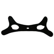 Powkky Breathable Anti Snoring Strap Anti Snore Chin Strap Snore Reducing Aid for Children Adult Use(Black Triangular Strap )