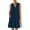 Navy, variant on DJskiyers Women Beach Vacation Dress Summer Casual Dresses Sleeveless V Neck Sundress Swing Tiered Dresses 2025