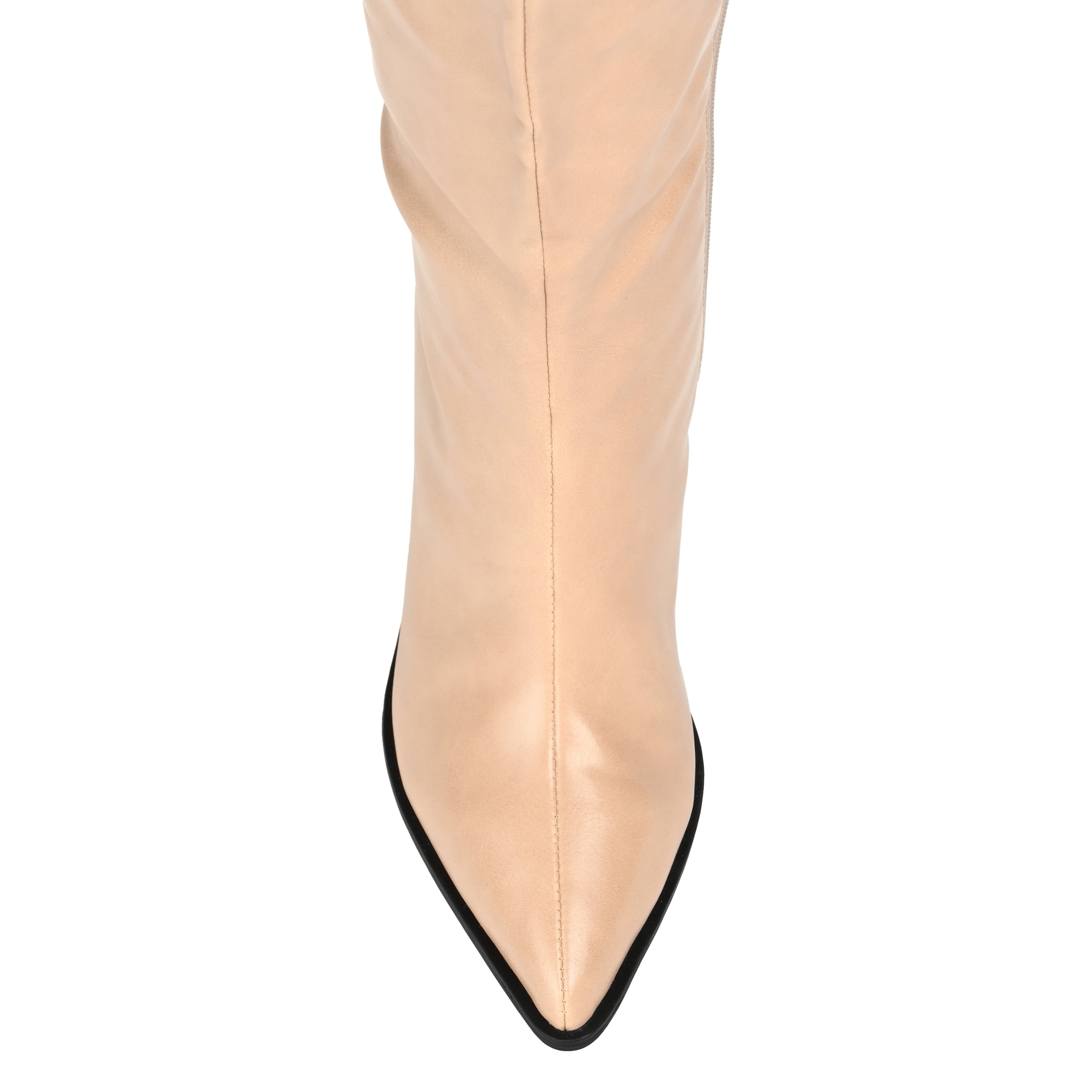 Journee Womens Daria Extra Wide Calf Stacked Heel Knee High Boots