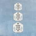 thumbnail image 6 of Heritage Plus Please Clean As You Go Wall or Door Sign | Public Spaces Signage - Small, 6 of 8