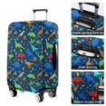 thumbnail image 5 of DarkBlue Dinosaurs Pattern Luggage Cover Fashion Suitcase Cover Baggage Covers Fit 25-28 Inch Luggage (Go Travel), 5 of 5