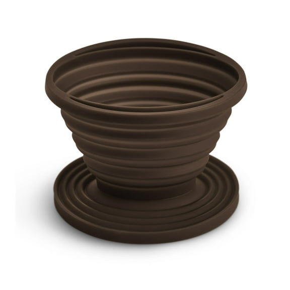 Fino Collapsible Reusable Coffee Brewing Cone, Silicone, Number 2-Size, Brews 2 to 6-Serving