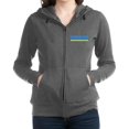 thumbnail image 1 of CafePress - Pro Ukraine Pride Ukrainian Flag ?????? Sweatshirt - Women's Zip Hoodie, 1 of 1