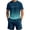 Army Green#12053BB, variant on Men's Summer Beach Outfits 2 Piece Gradient Men Short Sleeve Shirt and Shorts Set Workout Casual Beach Outfit Two Piece Summer Set
