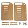 thumbnail image 2 of DIY Hard Drive Bracket, Multi Layer Acrylic Rack Supports Multiple Hard Drives Easy Installation Faster Heat Dissipation Clear Acrylic Hard Drive Stand for Desktop, 2 of 7
