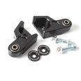 thumbnail image 5 of Kit de enlace de descenso de suspensión trasera de amortiguador de motocicleta plateado, 5 of 5