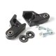 thumbnail image 5 of Kit de enlace de descenso de suspensión trasera de amortiguador de motocicleta plateado, 5 of 5