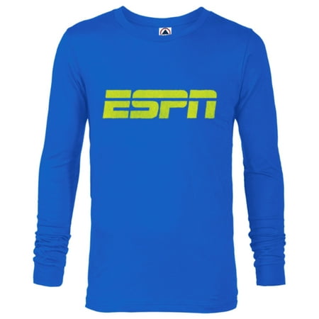 ESPN Logo Tennis Ball Men’s Standard - Long Sleeve T-Shirt for Men – Customized-Royal