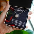 thumbnail image 2 of To My Girlfriend I Love You Every Minute of My Life Infinity Knot Necklace Message Card, 2 of 17