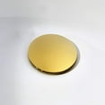 thumbnail image 3 of Desagüe para lavabo de baño, construcción de latón macizo que garantiza calidad y larga vida útil, tapón de drenaje emergente para lavabos sin rebosadero, acabado dorado cepillado (oro titanio), 3 of 5