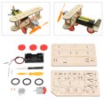 thumbnail image 1 of Kozecal Electric Wooden Gliding Aircraft,Assemble Toy Set,Electric Wooden Gliding Aircraft Handmade DIY Model Assembly Toys For Children's Science Experiments, 1 of 8